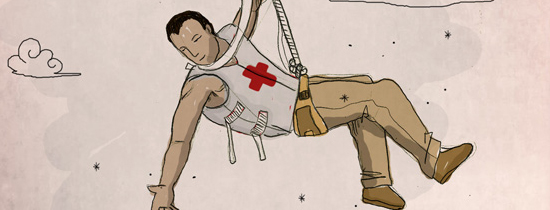 Yo no soy gente, Historias reales, mundo surrealista, el de la cruz rojapavos que molan