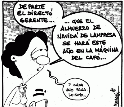 Yo no soy gente.Historias reales. Mundo surrealista. navidad. cenas de empresa 5