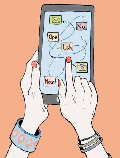 Yo no soy gente, historias reales, mundo surrealista, tecnolerda, nuevas generaciones, usos del movil