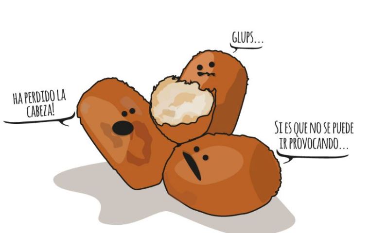 Yo no soy gente, Historias reales, mundo surrealista, tapeando que es gerundio, tapas españolas, tapeo 3, croquetas